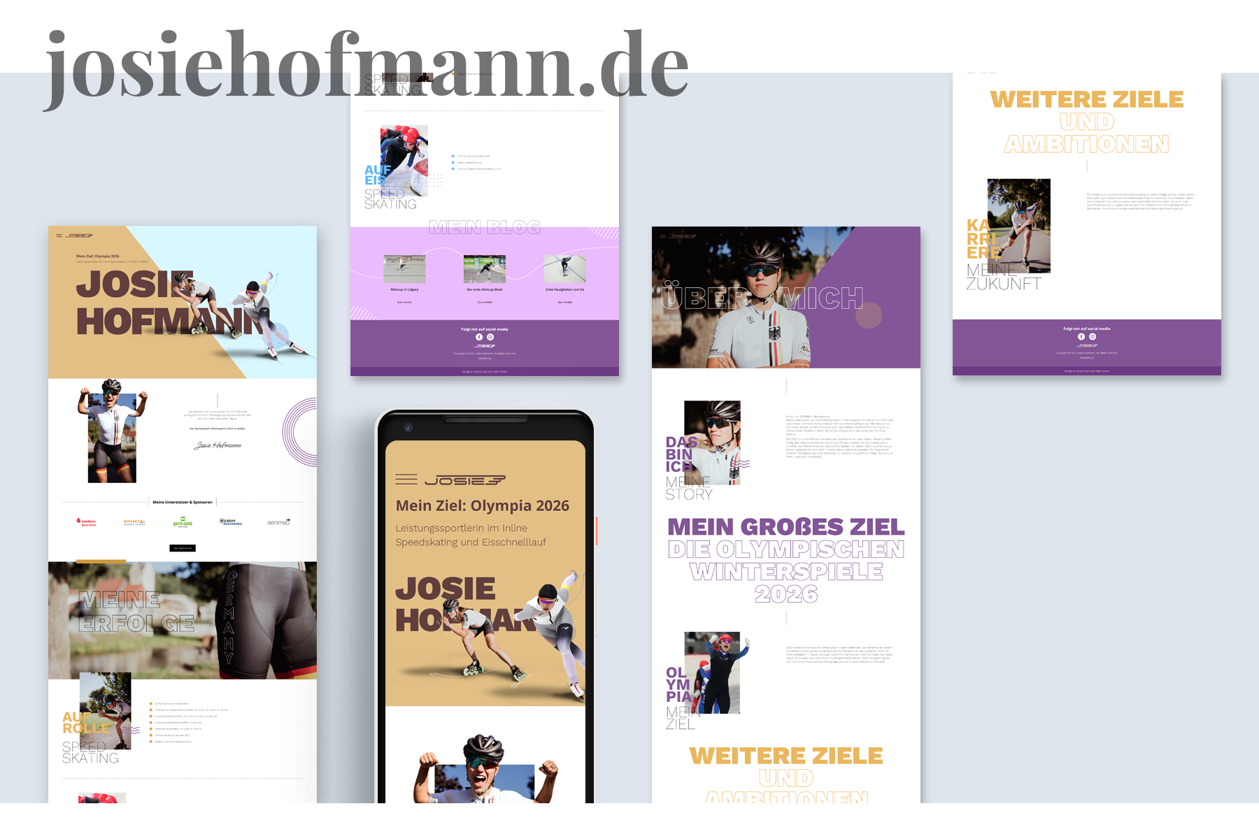 Webseite josiehofmann.de