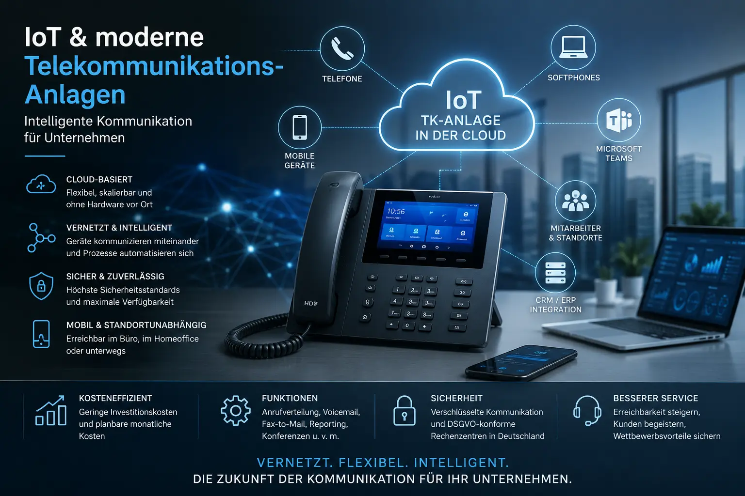 IoT-basierte TK-Anlage im Unternehmen – Gera-Web GmbH