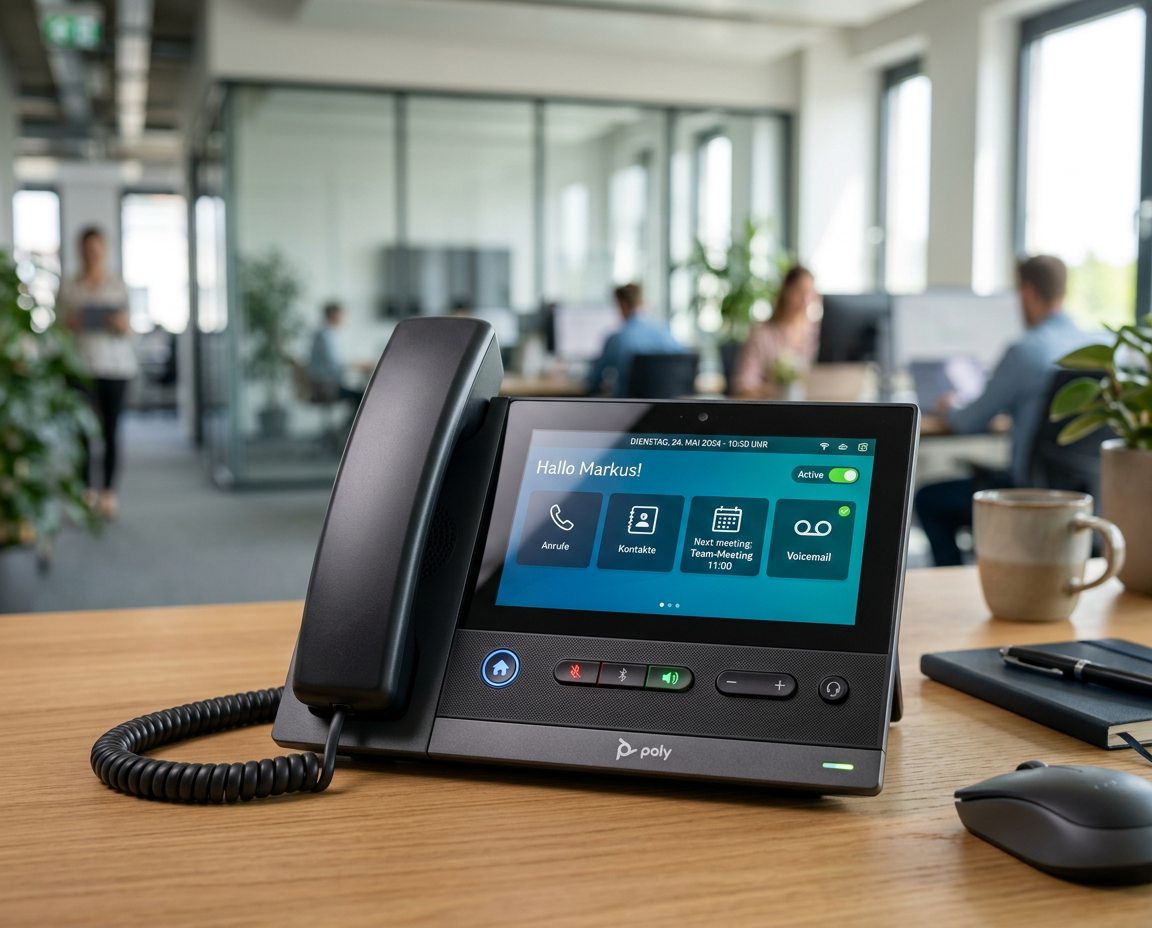 Smart Office Telefon mit IoT-Integration